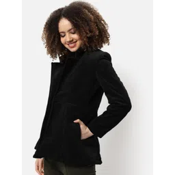 Campus Sutra Notched Lapel Single Breasted Blazers-picture-17