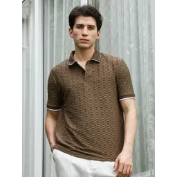 Campus Sutra Polo Collar Regular Fit T-shirt-picture-39