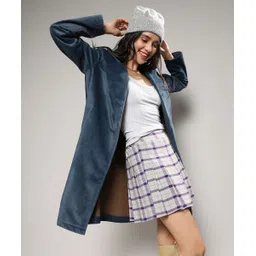 campus sutra Polyester Solid Coat For Women-picture-27