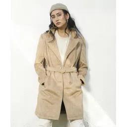 campus sutra Polyester Solid Coat For Women-picture-45