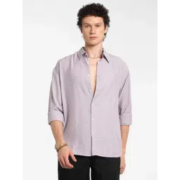 Campus Sutra Purple Regular Fit Shirt-picture-38