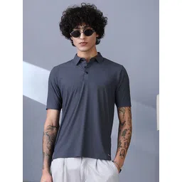Campus Sutra Striped Polo Collar T-shirt-picture-34