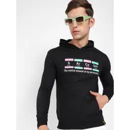 Campus Sutra Typography Printed Hooded Cotton Pullover Sweatshirt-picture-16