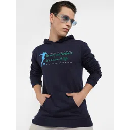 Campus Sutra Typography Printed Hooded Cotton Pullover Sweatshirt-picture-27