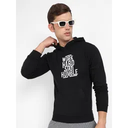 Campus Sutra Typography Printed Hooded Cotton Pullover Sweatshirt-picture-25