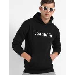 Campus Sutra Typography Printed Hooded Cotton Pullover Sweatshirt-picture-17