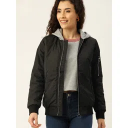 Campus Sutra Windcheater Longline Outdoor Tailored Jacket-picture-16