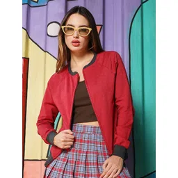 Campus Sutra Women Colourblocked Sweatshirt-picture-32