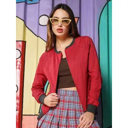 Campus Sutra Women Colourblocked Sweatshirt-picture-16