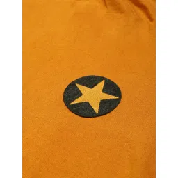 Campus Sutra Women Yellow Hooded Cropped Cotton Sweatshirt image 2