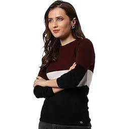 campus sutra Women's Zip-Front Hoodie with Contrast Drawstring for Casual Wear | Hooded Neck | Long Sleeve | Zipper Closure | Cotton Sweatshirt Crafted with Comfort Fit for Everyday Wear-picture-32