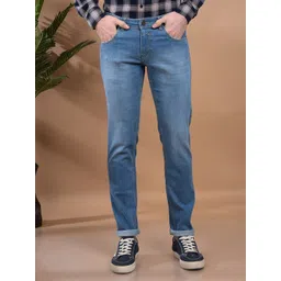 Canary London Men Smart Skinny Fit Low-Rise Heavy Fade Printed Stretchable Jeans-picture-18