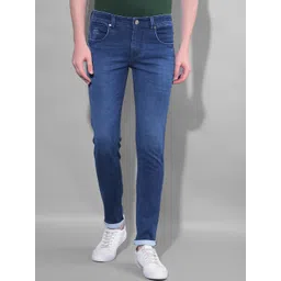 Canary London Men Smart Skinny Fit Low-Rise Light Fade Stretchable Jeans-picture-24