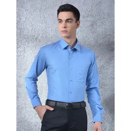 Canary London Men Smart Slim Fit Formal Shirt-picture-26