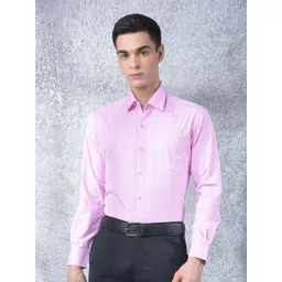 Canary London Men Smart Slim Fit Formal Shirt-picture-39