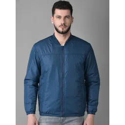 Canary London Men Teal Lightweight Bomber Jacket-picture-23
