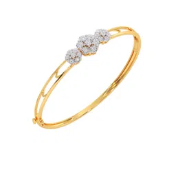 CANDERE A KALYAN JEWELLERS COMPANY 18Kt Gold 0.25 ct Diamond Studded Bracelet-picture-21