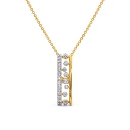 CANDERE A KALYAN JEWELLERS COMPANY 18Kt Gold Necklace With 0.27 Carat Diamond - 3.50 g-picture-39