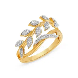 CANDERE A KALYAN JEWELLERS COMPANY 18KT Gold With 0.25 Ct Diamond Ring - 3.09 g-picture-27