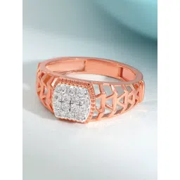 CANDERE A KALYAN JEWELLERS COMPANY Kriyan 18KT Gold 0.35 Cr Diamond Ring -3.64 g-picture-35