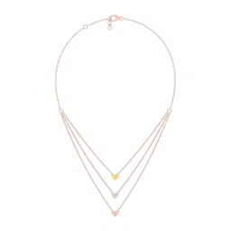CANDERE A KALYAN JEWELLERS COMPANY Women 14Kt Rose Gold Necklace 0.048 Ct Diamond - 3.06 g-picture-13