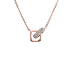 CANDERE A KALYAN JEWELLERS COMPANY Women 18Kt Gold 0.09Crt Natural Diamond Necklace -3.03g-picture-32