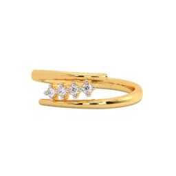 CANDERE A KALYAN JEWELLERS COMPANY Women 18Kt Gold 0.13 CT Diamond Riley Ring - 2.43 g-picture-31