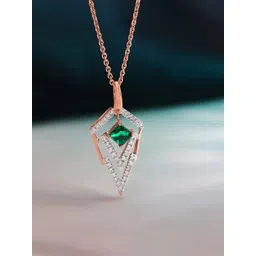 CANDERE A KALYAN JEWELLERS COMPANY Women 18KT Gold 0.25 Carat Diamond Pendant - 3.36 g-picture-34