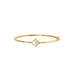 CANDERE A KALYAN JEWELLERS COMPANY Women 18Kt Gold Diamond Studded Bracelet-picture-35