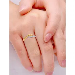 CANDERE A KALYAN JEWELLERS COMPANY Women 18Kt Gold Finger Ring With Diamond - 2.13 g-picture-12