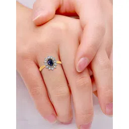 CANDERE A KALYAN JEWELLERS COMPANY Women 18Kt Gold Finger Ring With Diamond - 2.79 gm-picture-24