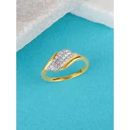 CANDERE A KALYAN JEWELLERS COMPANY Women 18Kt Gold Finger Ring With Diamond - 3.05 g-picture-43