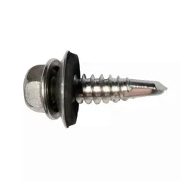 Candorr 6.3x38mm Stainless Steel Self Drilling Screw with Metal Bonded EPDM Washer, CAN0198-picture-11