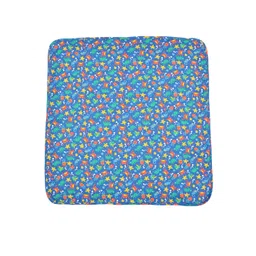 candy cot Kids Blue & Red Abstract Summer 300 GSM Organic Cotton Sustainable Pram Sheet-picture-38