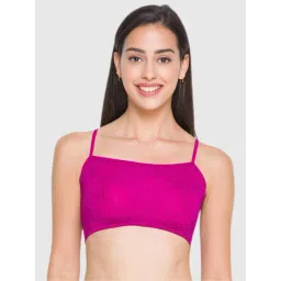 Candyskin Magenta Printed Non Padded Bra-picture-43