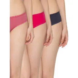 Candyskin Multicolor Cotton Bikini Panty -Pack of 3-picture-10