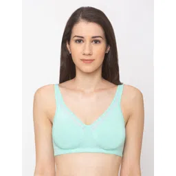 Candyskin Sea Green Solid Non-Wired Non Padded Sustainable Everyday Bra CSB203TE-picture-19