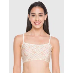 Candyskin White Printed Non Padded Bra-picture-24