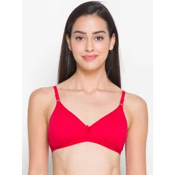 Candyskin Women Red Solid Non Padded Bra-picture-28