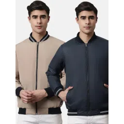 Cantabil Beige Regular Fit Jacket-picture-39