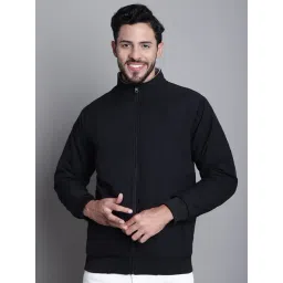 Cantabil Black & Grey Regular Fit Reversible Jacket-picture-40