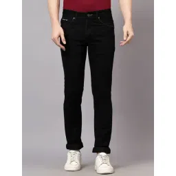 Cantabil Black Regular Fit Jeans-picture-20