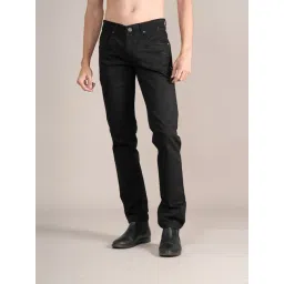 Cantabil Black Regular Fit Jeans-picture-10