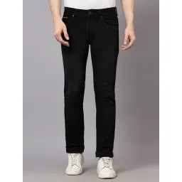 Cantabil Black Regular Fit Jeans-picture-18