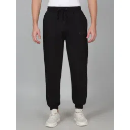 Cantabil Black Regular Fit Sports Joggers-picture-15