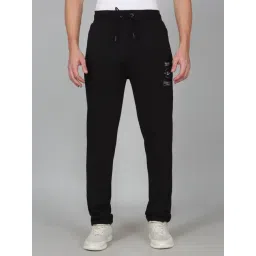 Cantabil Black Regular Fit Sports Trackpants-picture-46