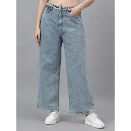 Cantabil Blue Denim Solid Jeans-picture-37