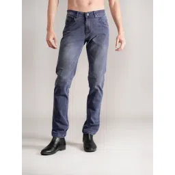 Cantabil Blue Regular Fit Jeans-picture-45
