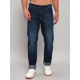 Cantabil Blue Regular Fit Jeans-picture-11