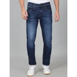 Cantabil Blue Regular Fit Jeans-picture-32